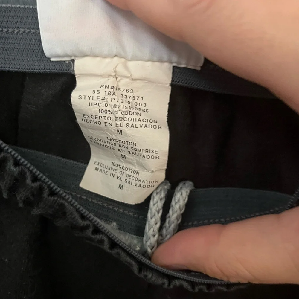 Champion Black‎ Stretchy Athletic Jogger Pants Medium